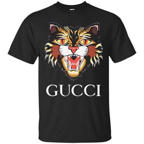 gucci angry cat t shirt replica|is Gucci shirt genuine.